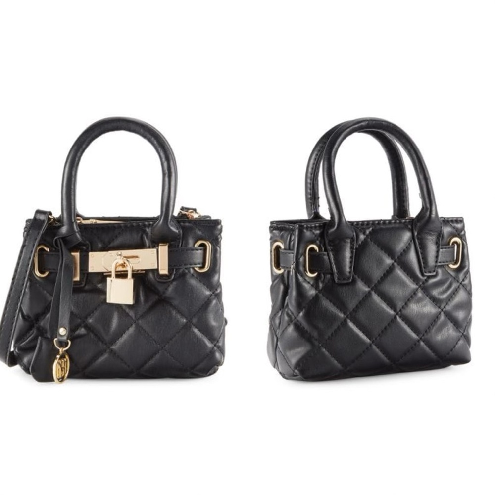 Micro Mini Quilted Top Handle Bag 💎